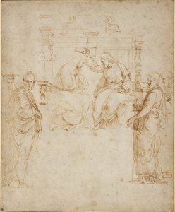 The Coronation of the Virgin by Raffaello Sanzio Raphael